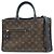 Louis Vuitton Monogram Popincourt PM 2Way Hand Bag Brown Marine M43434