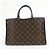 Louis Vuitton Monogram Popincourt PM 2Way Hand Bag Brown Marine M43434 - vista 2