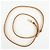 Louis Vuitton Nume Leather Shoulder Strap 120cm Natural J00145 - vista 2