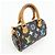 Louis Vuitton Monogram Multicolor Mini Speedy Mini Bag Noir M92644 - vista 4