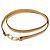 Louis Vuitton Nume Leather Shoulder Strap 120cm 1.2cm Natural J00145