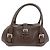 Borsa a mano in pelle Senda LOEWE Dark Brown