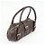 Borsa a mano in pelle Senda LOEWE Dark Brown - vista 4