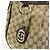 Borsa a tracolla GUCCI Sukey Interlocking G GG Canvas Beige Brown 232955 - vista 14