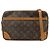 Borsa a tracolla Louis Vuitton Monogram Trocadero 27 Marrone M51274