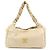 Borsa a tracolla e a mano CHANEL COCO Mark in pelle d'agnello con catena, Beige