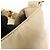 Borsa a tracolla e a mano CHANEL COCO Mark in pelle d'agnello con catena, Beige - vista 16