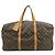Louis Vuitton Monogram Sac Souple 55 Boston Bag Brown M41622
