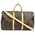 Louis Vuitton Monogram Keep All Bandouliere 50 Borsa Boston Marrone M41416