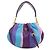 Borsa a tracolla e borsa a mano 2Way in pelle con logo PRADA Viola Blu Turchese