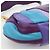 Borsa a tracolla e borsa a mano 2Way in pelle con logo PRADA Viola Blu Turchese - vista 11