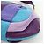 Borsa a tracolla e borsa a mano 2Way in pelle con logo PRADA Viola Blu Turchese - vista 12