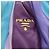 Borsa a tracolla e borsa a mano 2Way in pelle con logo PRADA Viola Blu Turchese - vista 17