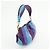 Borsa a tracolla e borsa a mano 2Way in pelle con logo PRADA Viola Blu Turchese - vista 4