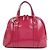 GUCCI Gucci Nice Microguccissima Patent Leather 2Way Bag Pink 309617