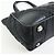 CHANEL Paris New York COCO Mark Nylon Leather Tote Bag Black A33100 - vista 10