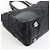 CHANEL Paris New York COCO Mark Nylon Leather Tote Bag Black A33100 - vista 12
