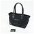 CHANEL Paris New York COCO Mark Nylon Leather Tote Bag Black A33100 - vista 24