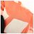 CHANEL COCO Mark Seidentuch 100% Seide Rosa Orange Weiß - Ansicht 14