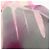 CHANEL COCO Mark Schal 100% Seide Rosa - Ansicht 10
