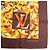 Louis Vuitton Monogram Carre Au Fil Du Temps Silk 100% Scarf M71120 - vista 6