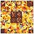 Louis Vuitton Monogram Carre Au Fil Du Temps Silk 100% Scarf M71120 - vista 7