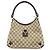 Borsa a tracolla GUCCI Abbey Canvas Leather Brown 130738