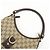 Borsa a tracolla GUCCI Abbey Canvas Leather Brown 130738 - vista 6
