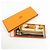 Hermès HERMES Carre 42 Seidentuch 100% LES SANGLES Orange Brown Yellow - Ansicht 12