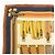 Hermès HERMES Carre 42 Seidentuch 100% LES SANGLES Orange Brown Yellow - Ansicht 3