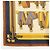 Hermès HERMES Carre 42 Seidentuch 100% LES SANGLES Orange Brown Yellow - Ansicht 5