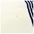 Sciarpa CHANEL COCO Mark 100% seta Coin Strip Navy Bianco Giallo - vista 10