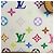 Louis Vuitton Monogram Multicolor Agenda PM Planner Cover Blanc R20896 - vista 14