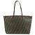 FENDI Borsa Tote e Borsa a Spalla Zucca PVC Leather Marrone Nero Rosa 8BH185