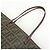 FENDI Borsa Tote e Borsa a Spalla Zucca PVC Leather Marrone Nero Rosa 8BH185 - vista 6