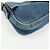 FENDI Mamma Baguette Borsa a tracolla in pelle e denim Blu 26424 - vista 9