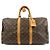 Louis Vuitton Monogram Keep All 45 Boston Bag Brown M41428