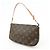 Louis Vuitton Monogram Pochette Accessoires Pouch Hand Bag Brown M51980 - vista 3