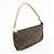 Louis Vuitton Monogram Pochette Accessoires Pouch Hand Bag Brown M51980 - vista 4