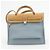 Hermès HERMES Herline Herbag Zip PM Toile Officier Vache Hunter Borsa 2Way Blu - vista 2