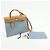 Hermès HERMES Herline Herbag Zip PM Toile Officier Vache Hunter Borsa 2Way Blu - vista 24