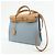 Hermès HERMES Herline Herbag Zip PM Toile Officier Vache Hunter Borsa 2Way Blu - vista 3