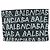 BALENCIAGA Pochette in pelle Graffiti Flat Pouch Nero Bianco