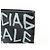 BALENCIAGA Pochette in pelle Graffiti Flat Pouch Nero Bianco - vista 12