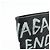 BALENCIAGA Pochette in pelle Graffiti Flat Pouch Nero Bianco - vista 13