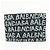 BALENCIAGA Pochette in pelle Graffiti Flat Pouch Nero Bianco - vista 2