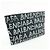 BALENCIAGA Pochette in pelle Graffiti Flat Pouch Nero Bianco - vista 4