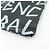 BALENCIAGA Pochette in pelle Graffiti Flat Pouch Nero Bianco - vista 8