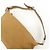 Céline Borsa a spalla e borsa a mano in pelle con logo CELINE Camel - vista 6