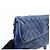 BOTTEGA VENETA Borsa a tracolla e a spalla in pelle Intrecciato Blu - vista 16